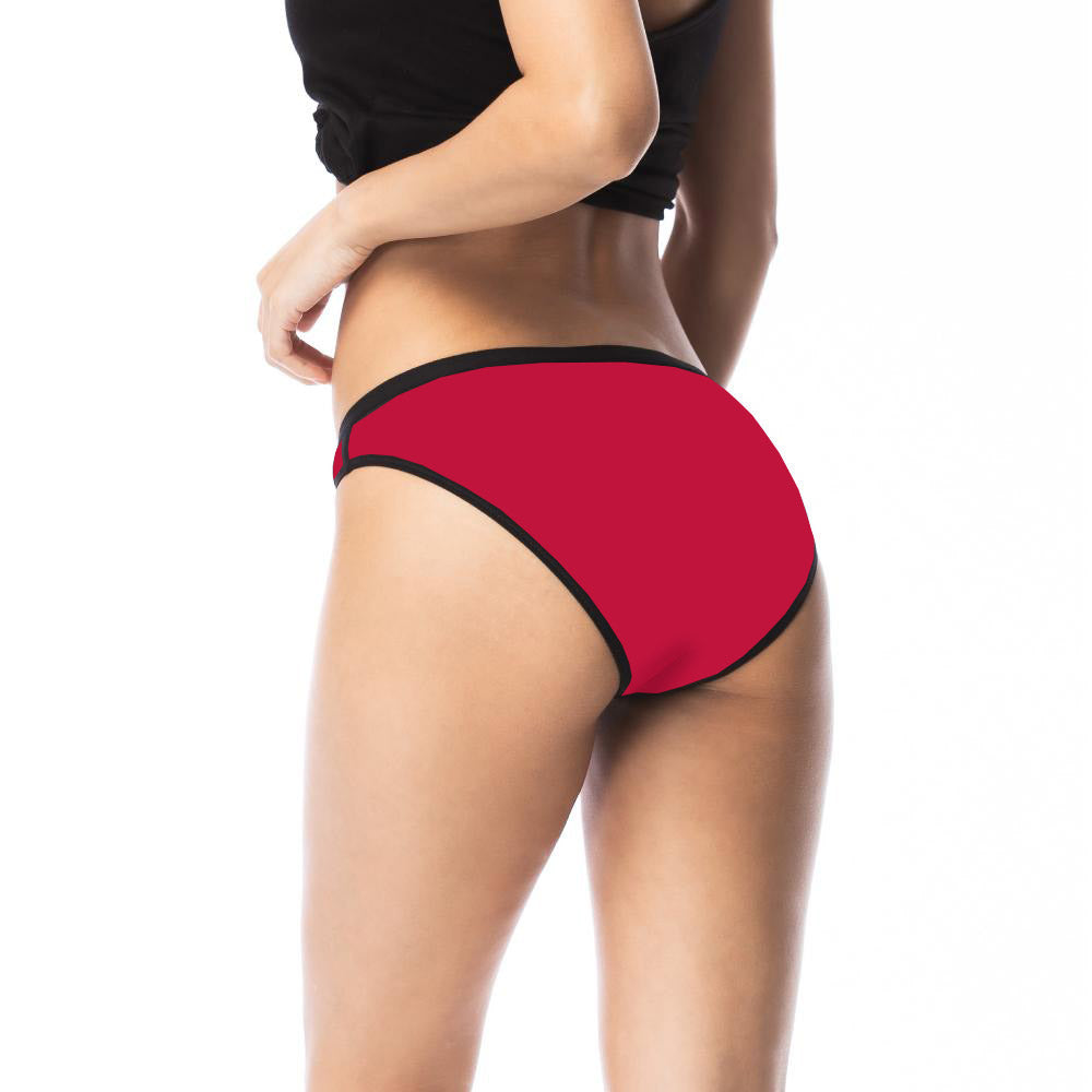 Red White & You Women's Leak Proof Underwear Bikini - 2 Pack
